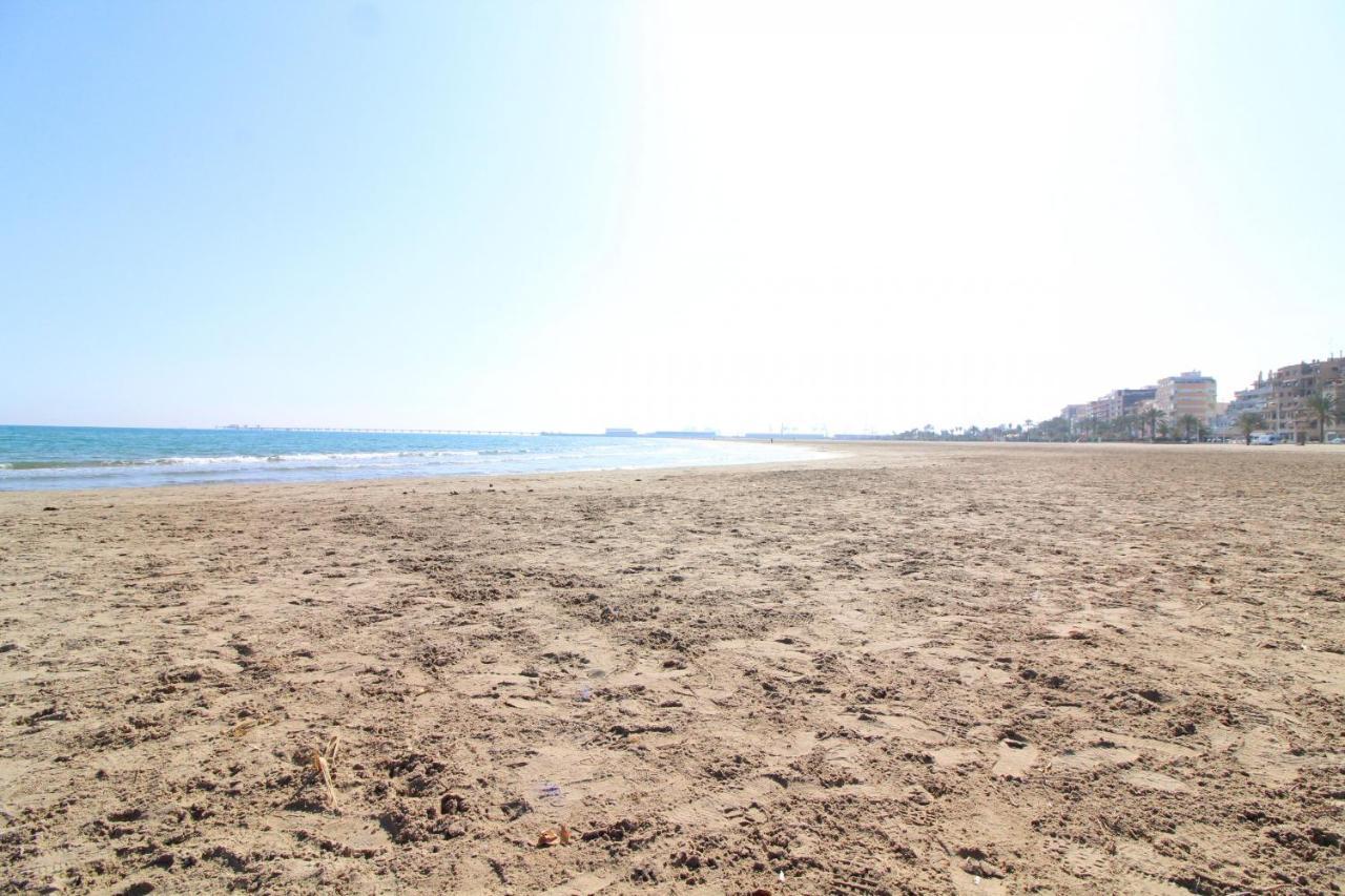 Global Properties, Apartamento En Primera Linea, Playa Sagunto エクステリア 写真