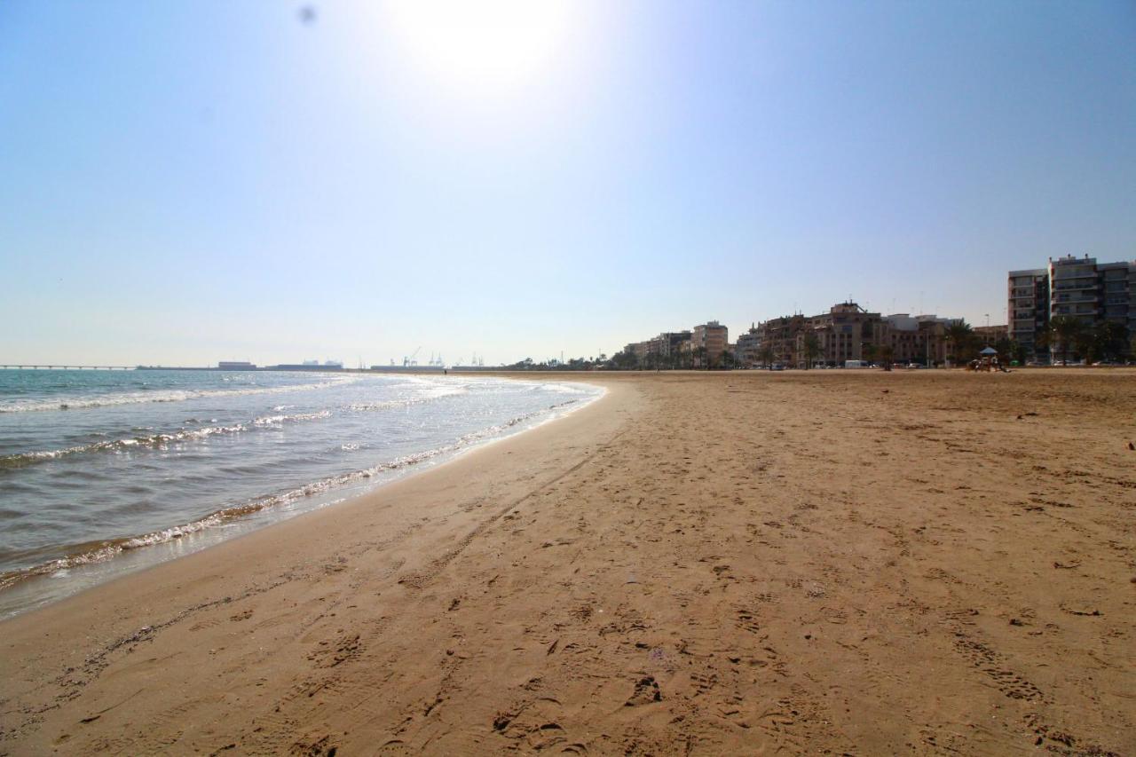 Global Properties, Apartamento En Primera Linea, Playa Sagunto エクステリア 写真